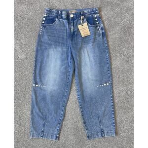 Democracy Ab Technology Sky Rise Denim Jeans Stretch Womens Size 12 Slimming NWT